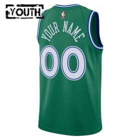 Camiseta Niños Dallas Mavericks Personalizadas 2025-26 Nike Classic Edition Verde Swingman